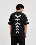 Reflective Bird Article - back view showing reflective bird graphic