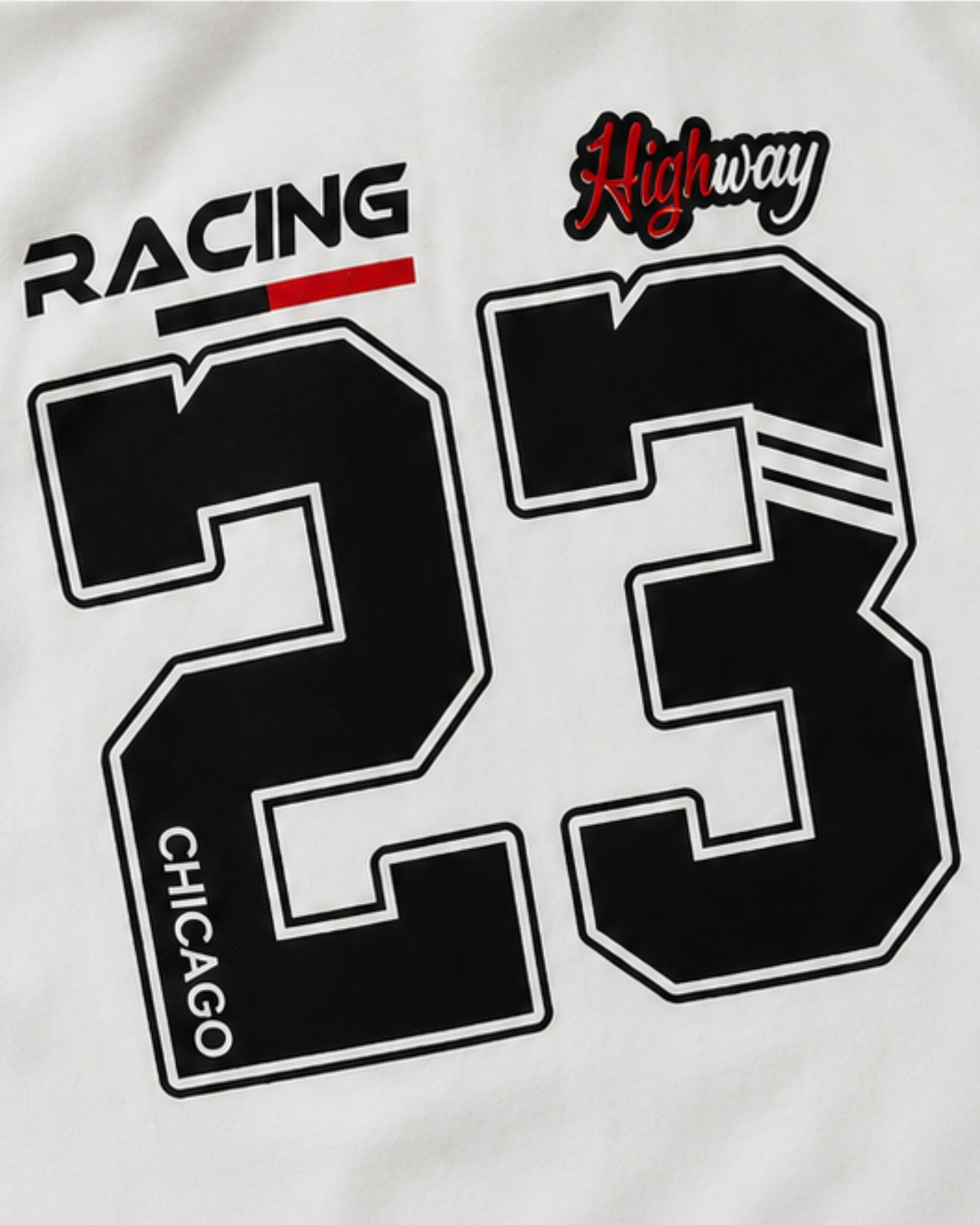 Motor Race 23 Baggy Fit Tee