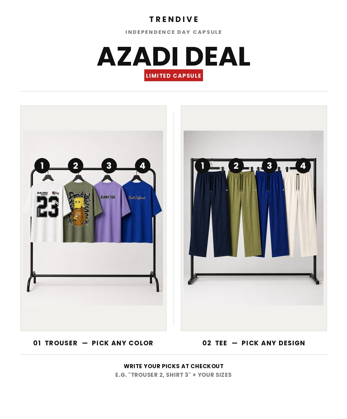 Trendive Azadi Deal